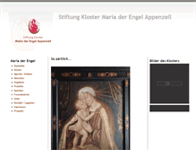 Tablet Screenshot of maria-der-engel-appenzell.ch